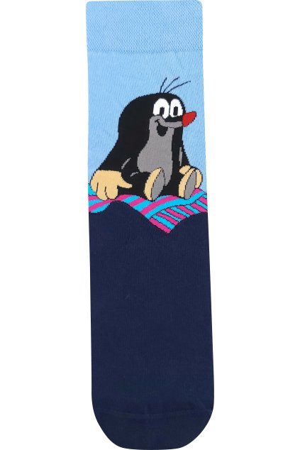 ponožky KR 211 - tmavě modrá (Velikost 35-38 (23-25), 3 pár)