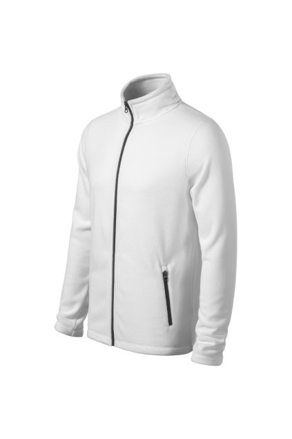 Factor Micro fleece pánský Micro fleece, 100 % recyklovaný polyester (Barva bílá, Velikost - cisla,pismena S)