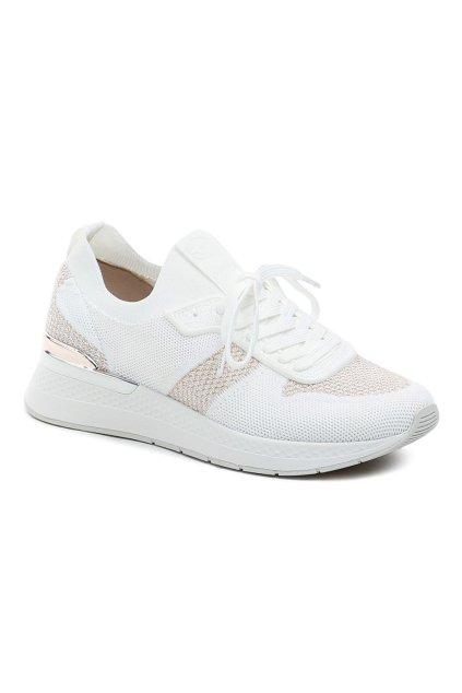 Tamaris 1-23712-42 bílo zlatorůžové dámské tenisky