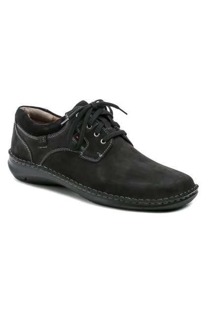 Josef Seibel 44936 černé pánské nadměrné polobotky