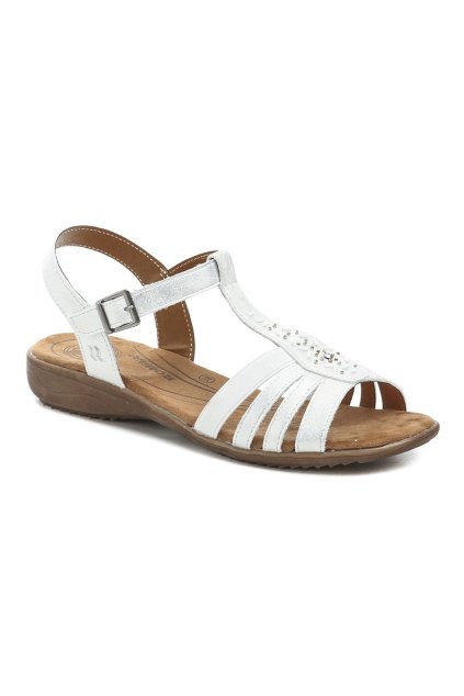 Romika 74R0212005 bílé dámské sandály