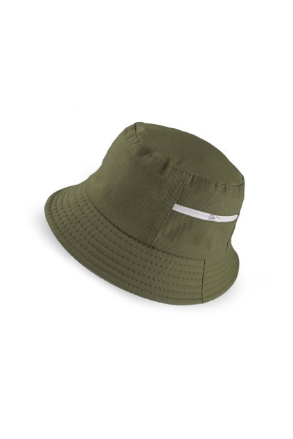 Bavlněný letní klobouk khaki 870837 unisex