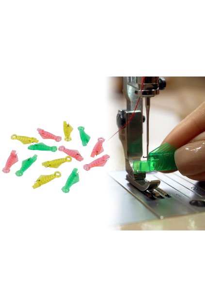 Navlékač nití do ruční jehly i strojové  020173 zelená