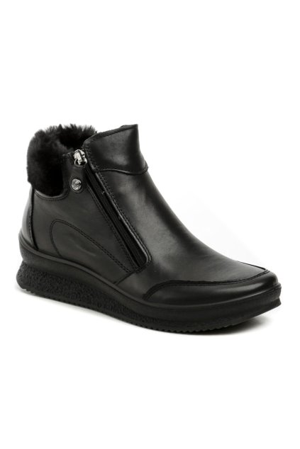IMAC 5541-025 černá dámská zimní obuv šíře H (Velikost 37)