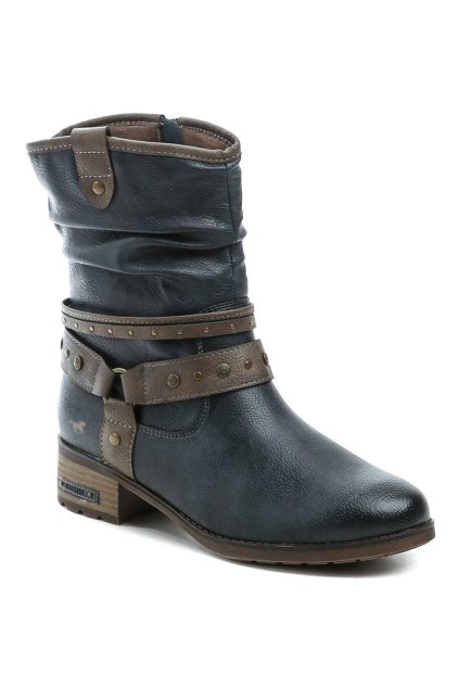 Mustang 15M0062003 navy dámská nadměrná zimní obuv (Velikost 42)