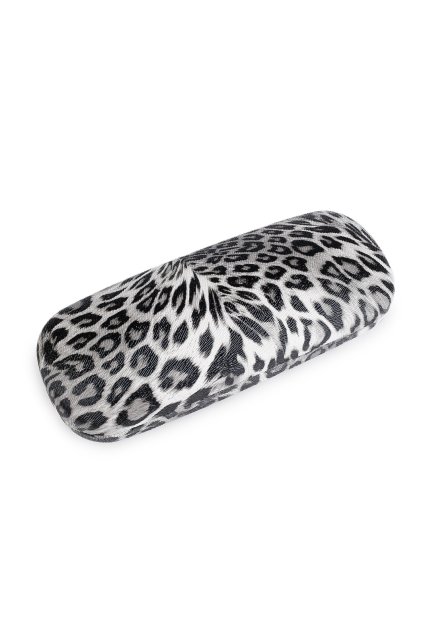 Pouzdro na brýle zvířecí vzor 6x16 cm L930874 (Varianta 1 šedá nejsvětlejší)