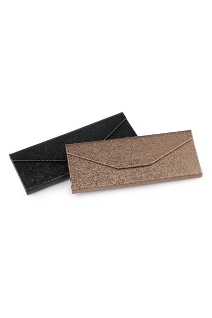 Pouzdro na brýle skládací 6,5x16 cm L930886 (Varianta 1 zlatá tmavá)