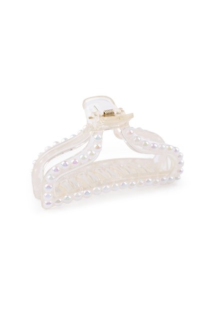Skřipec do vlasů perlový L360208 (Varianta 2 perlová)