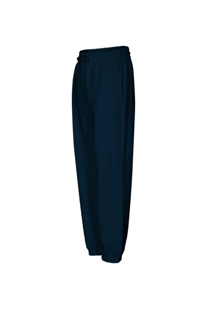 Meadow Tepláky dětské Výplňková pletenina, vnitřní strana počesaná, 60 % bavlna, 40 % polyester (složení se může lišit - barva 12 - 75 % bavlna a 25 % polyester) (Barva námořní modrá, Velikost - cisla,pismena 158 cm/12 let)