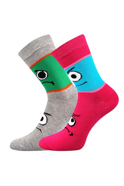 ponožky Tlamik - mix B (Velikost 25-29 (17-19), 2 pár)