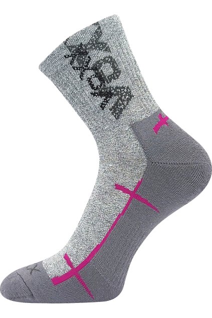 ponožky Walli - světle šedá II (Velikost 35-38 (23-25), 1 pár)