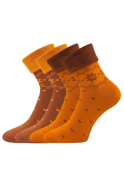 ponožky Frotana - ginger (Velikost 35-38 (23-25), 2 pár)