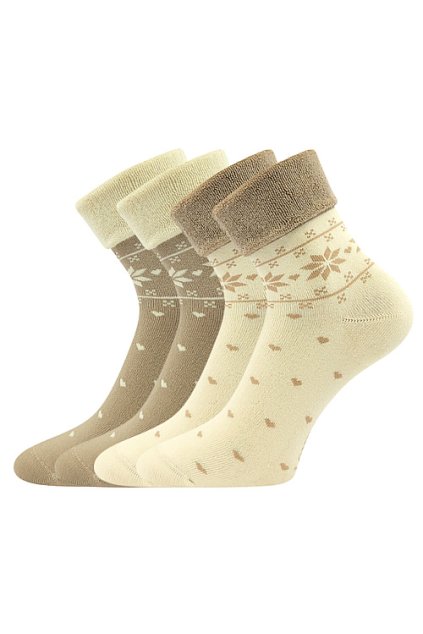 ponožky Frotana - angora (Velikost 35-38 (23-25), 2 pár)