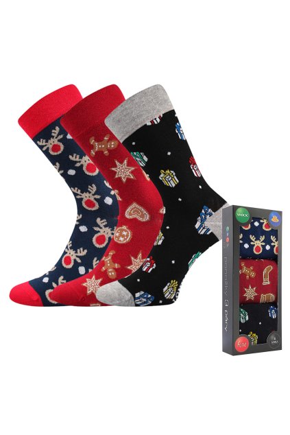 ponožky Debox - mix H (Velikost 35-38 (23-25), 1 ks)