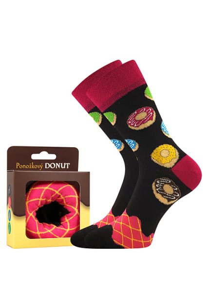 ponožky Donut - 1a (Velikost 38-41 (25-27), 1 pár)