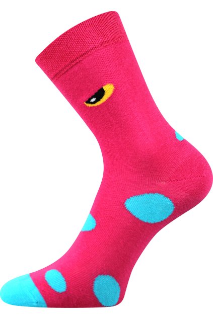 ponožky Twidorik - růžová (Velikost 20-24 (14-16), 3 pár)