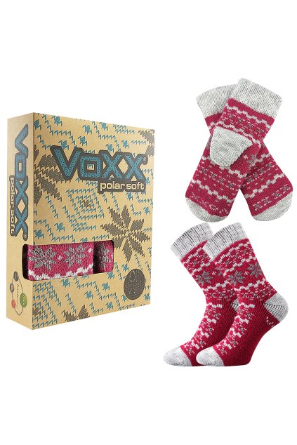 ponožky Trondelag set - magenta (Velikost 35-38 (23-25), 1 balení)