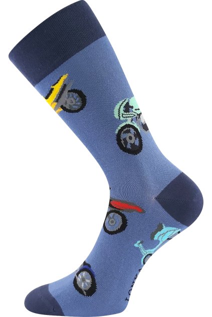 ponožky Depate - moto 2 (Velikost 39-42 (26-28), 3 pár)