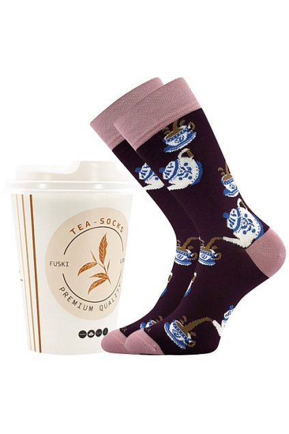 ponožky Tea - vzor 3 (Velikost 38-41 (25-27), 1 pár)