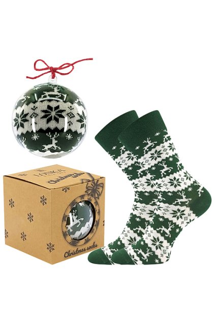 ponožky Elfi - zelená (Velikost 27-32 (18-21), 1 pár)