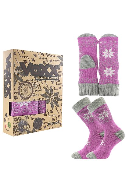 ponožky Alta set - růžová (Velikost 35-38 (23-25), 1 balení)