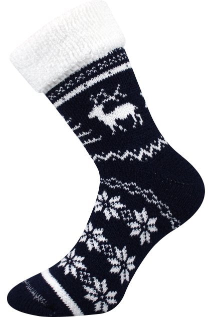 ponožky Norway - tmavě modrá (Velikost 39-42 (26-28), 1 pár)