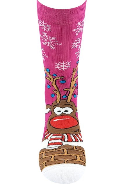 ponožky Rudy I - růžová (Velikost 27-34 (18-22,5), 1 pár)