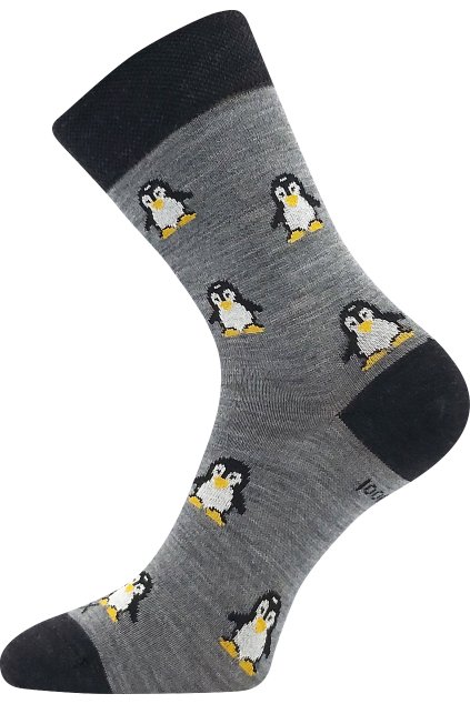 ponožky Sněženka - sv.šedá (Velikost 35-38 (23-25), 1 pár)