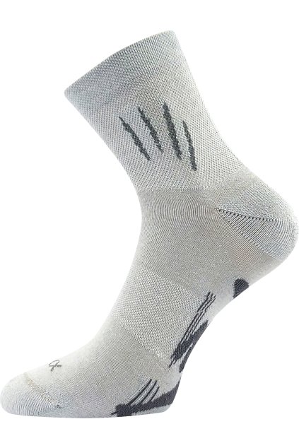 ponožky Micina - světle šedá (Velikost 35-38 (23-25), 1 pár)