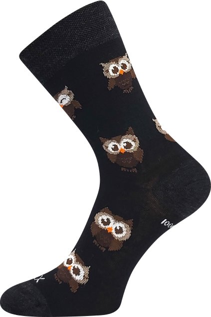 ponožky Bubo - černá (Velikost 35-38 (23-25), 1 pár)