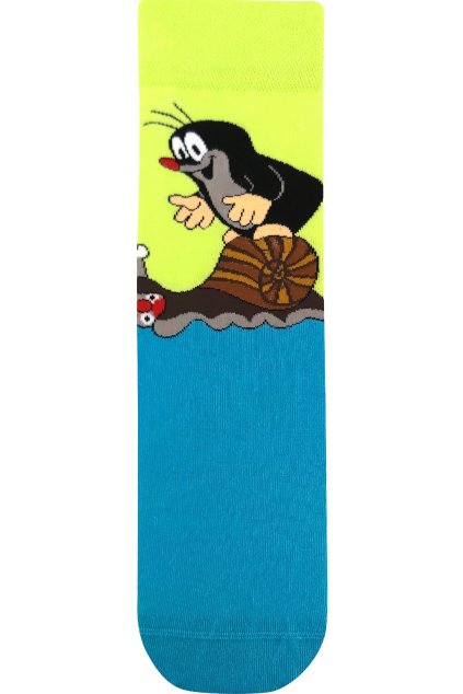 ponožky KR 211 - zelená (Velikost 35-38 (23-25), 3 pár)