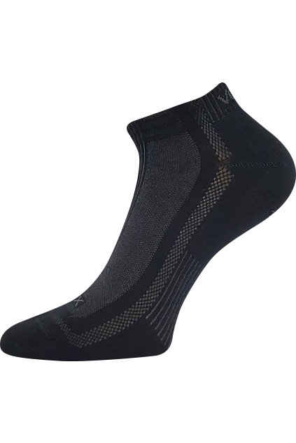 ponožky Morfan - černá (Velikost 35-38 (23-25), 3 pár)