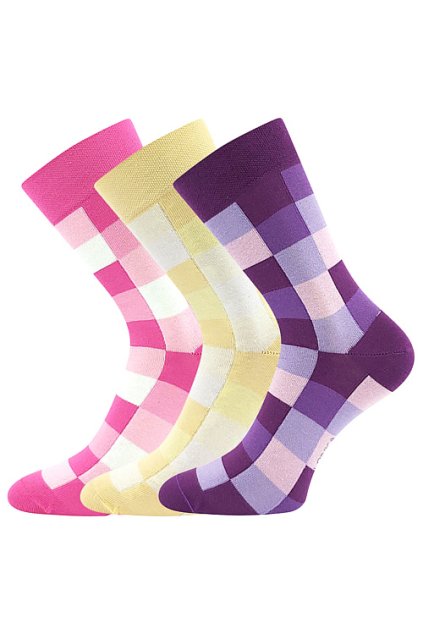 ponožky Dekostkan - mix A (Velikost 35-38 (23-25), 3 pár)