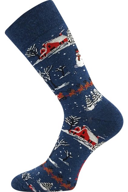 ponožky Damer - krajina (Velikost 35-38 (23-25), 3 pár)