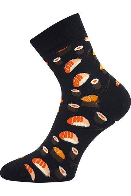 ponožky Devive - sushi (Velikost 35-38 (23-25), 3 pár)