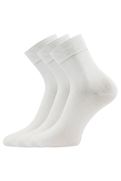 ponožky Ekom 3pár - bílá (Velikost 35-38 (23-25), 1 pack)