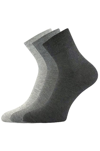 ponožky Ekom 3pár - mix šedá (Velikost 35-38 (23-25), 1 pack)