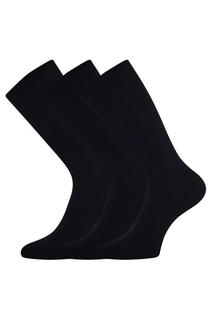 ponožky Ekol 3pár - černá (Velikost 35-38 (23-25), 1 pack)