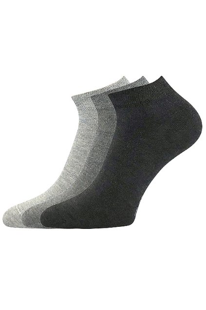 ponožky Ekos 3pár - mix šedá (Velikost 35-38 (23-25), 1 pack)