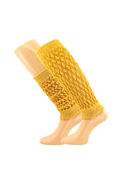 návleky Narvik - tmavě žlutá (Velikost uni, 1 pár)