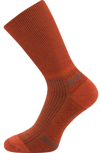 ponožky Wanak - tmavě oranžová (Velikost 35-38 (23-25), 1 pár)