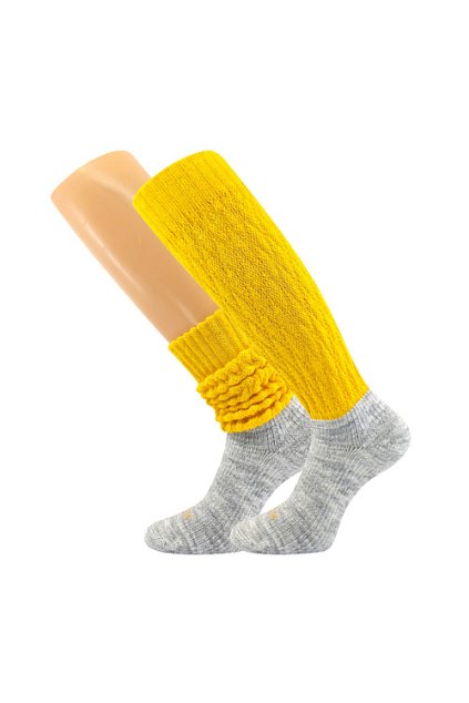 ponožky Narvik - žlutá (Velikost 35-38 (23-25), 1 pár)