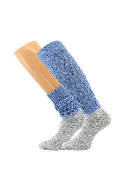 ponožky Narvik - světle modrá (Velikost 35-38 (23-25), 1 pár)