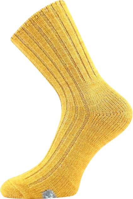 ponožky Forde - tmavě žlutá (Velikost 35-38 (23-25), 1 pár)