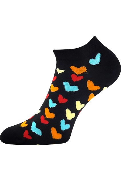 ponožky Dewow - srdce (Velikost 35-38 (23-25), 3 pár)