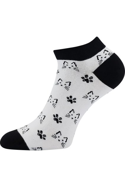 ponožky Dewow - kočky (Velikost 35-38 (23-25), 3 pár)