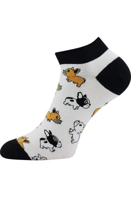 ponožky Dewow - pejsci (Velikost 35-38 (23-25), 3 pár)
