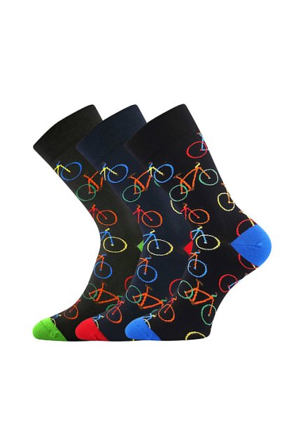 ponožky Debike - mix (Velikost 35-38 (23-25), 3 pár)