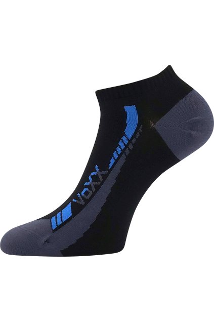 ponožky Rex 19 - černá (Velikost 35-38 (23-25), 3 pár)