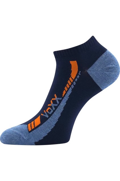 ponožky Rex 19 - tmavě modrá (Velikost 35-38 (23-25), 3 pár)